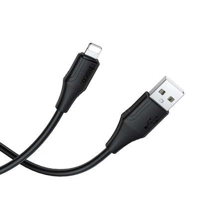Daten- und Ladekabel USB-A - Lightning HOCO X124, 18W, 1m, Schwarz