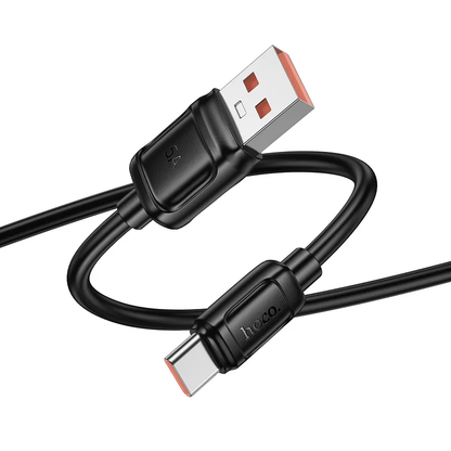 Daten- und Ladekabel USB-A - USB-C HOCO X115, 100W, 1m, Schwarz