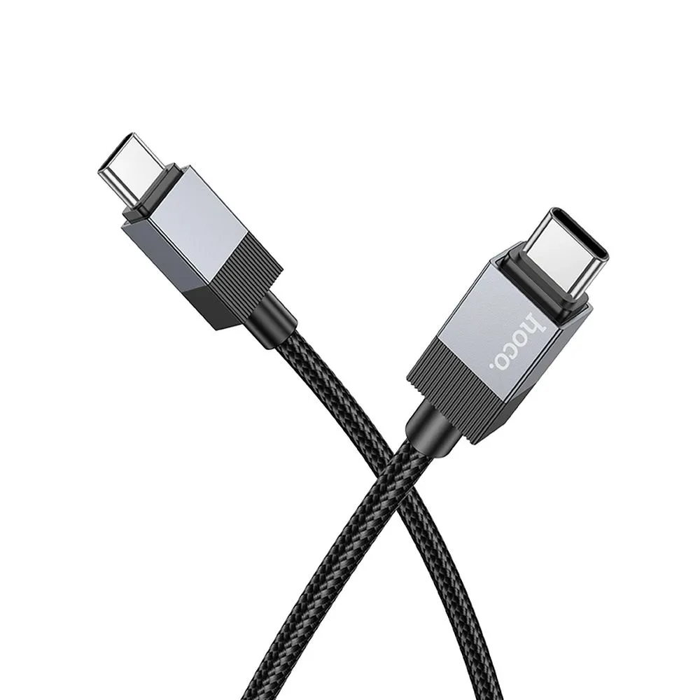 Daten- und Ladekabel USB-C - USB-C HOCO X110, 60W, 1m, Schwarz
