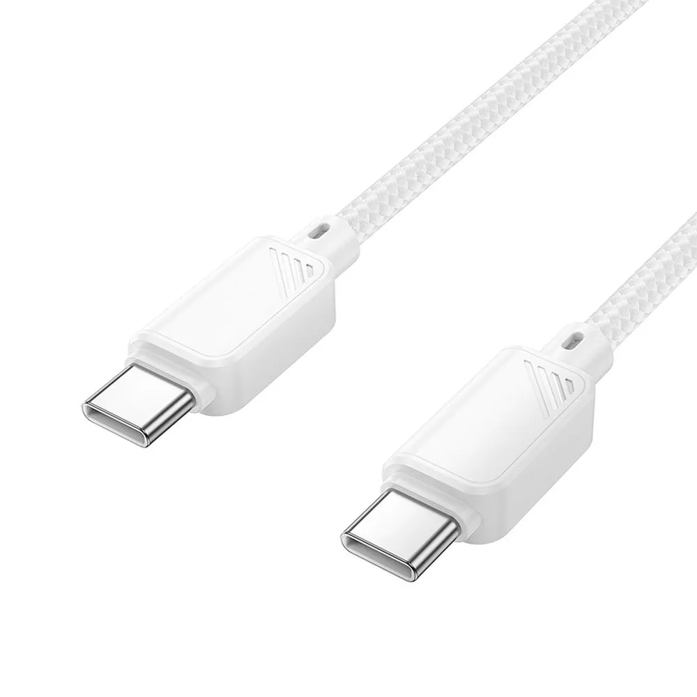 Daten- und Ladekabel USB-C - USB-C HOCO X113, 60W, 1m, Weiß