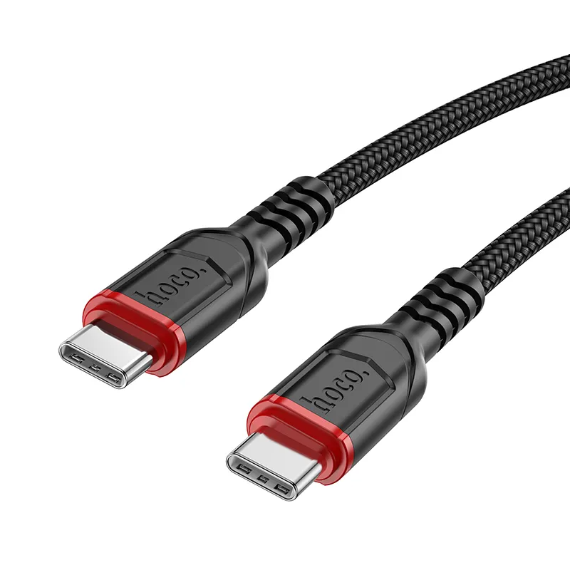 Daten- und Ladekabel USB-C - USB-C HOCO X59 Victory, 60W, 3m, Schwarz