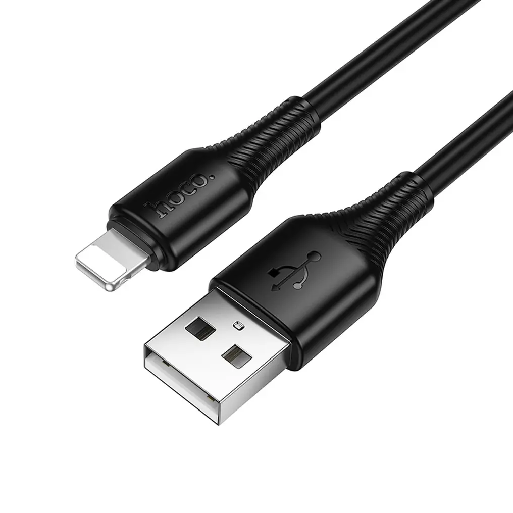 Daten- und Ladekabel USB-A - Lightning HOCO X120, 18W, 1m, Schwarz