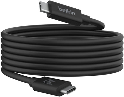 Daten- und Ladekabel USB-C - USB-C Belkin Connect, 240W, 2m, Schwarz INZ004bt2MBK