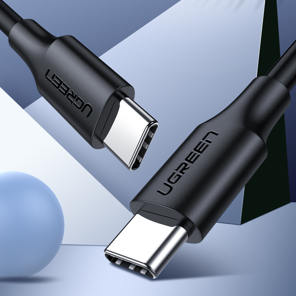 USB-C Data and Charging Cable - USB-C UGREEN US286, 60W, 1m, Black