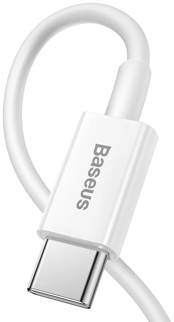 Daten- und Ladekabel USB-C – Lightning Baseus Superior Series, 20 W, 1,5 m, Weiß CATLYS-B02