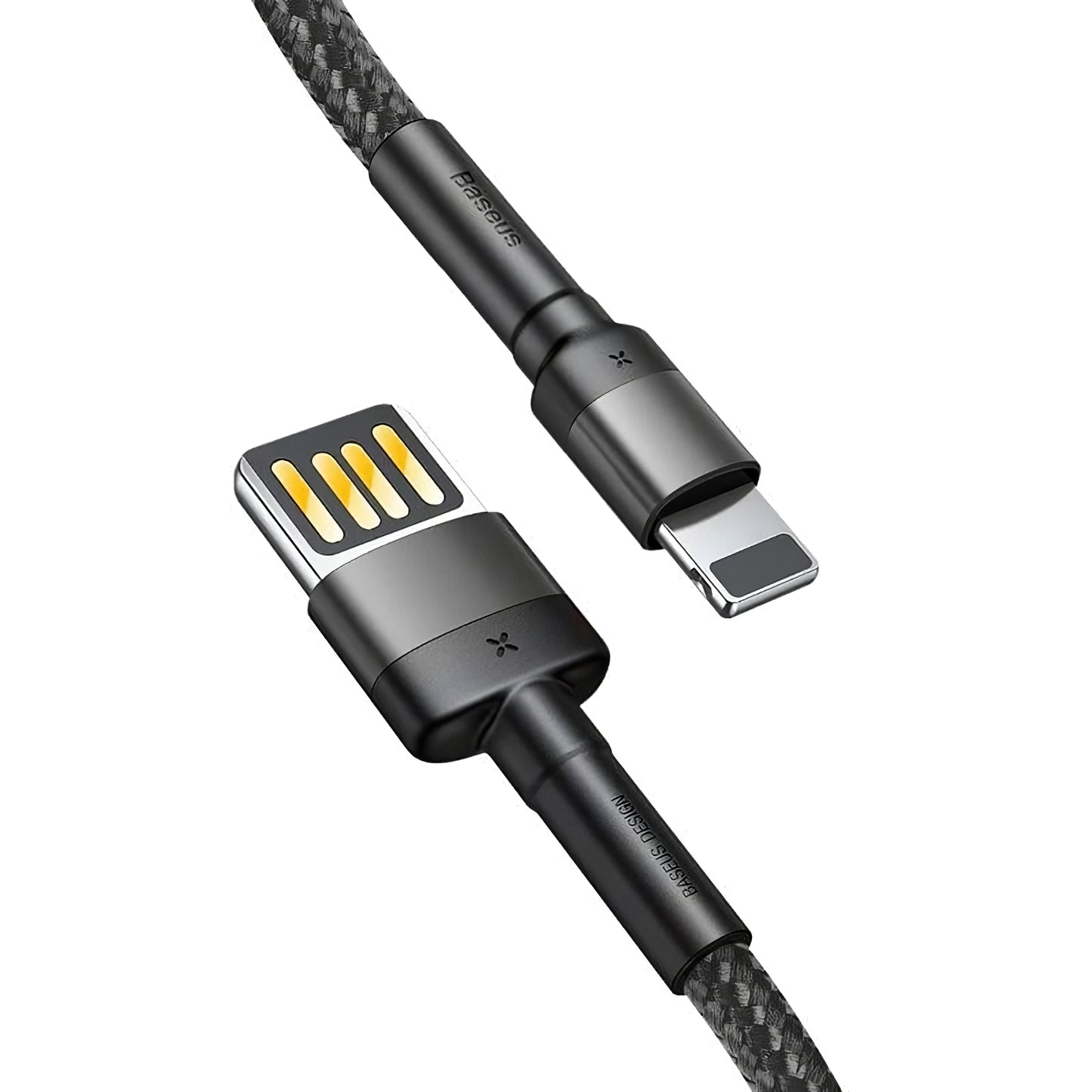 Daten- und Ladekabel USB-A – Lightning Baseus Coffee, 18 W, 2 m, Grau CALKLF-HG1