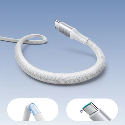 USB-C Data and Charging Cable - USB-C Joyroom S-A28 Flash, 60W, 1m, White