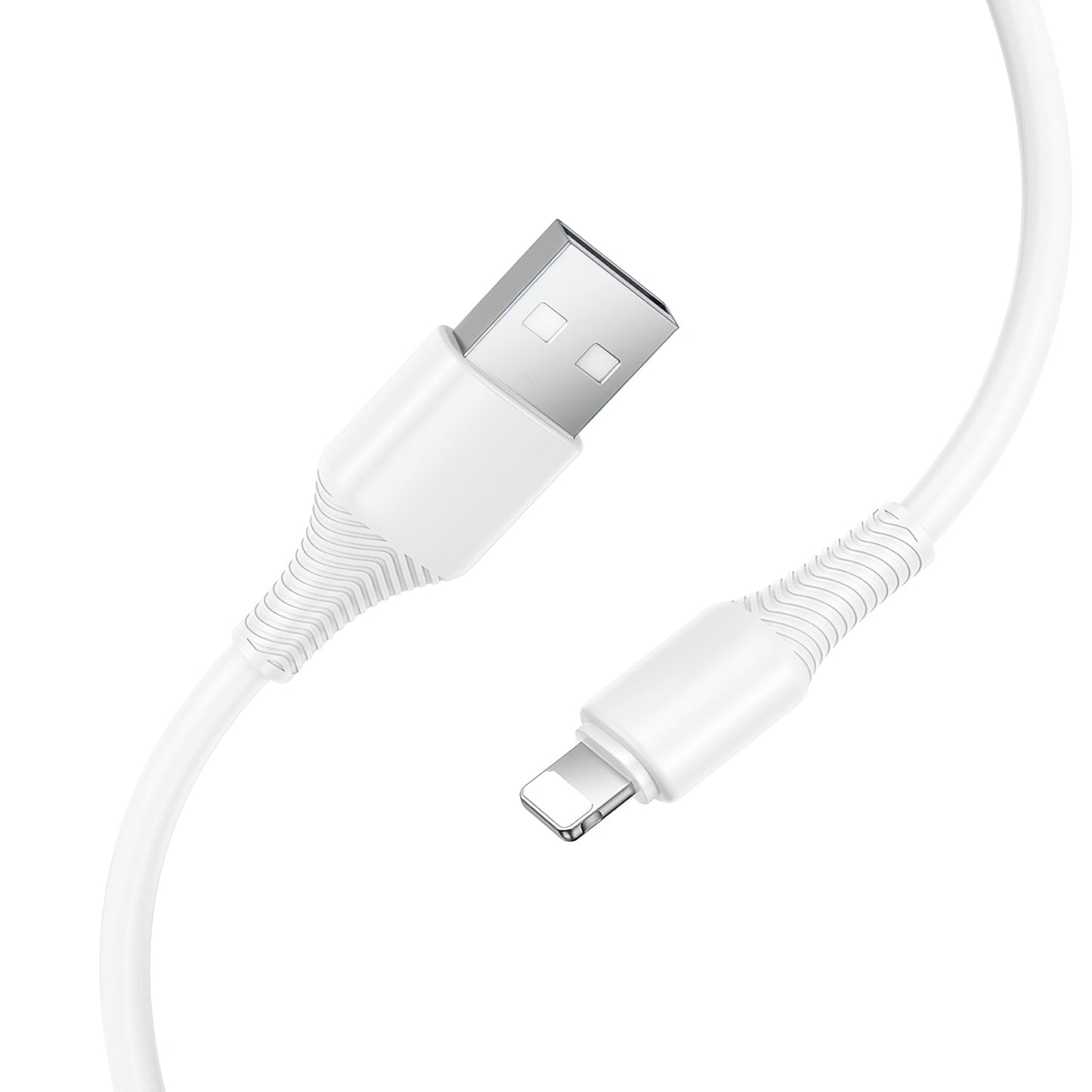 Daten- und Ladekabel USB-A - Lightning HOCO X120, 18W, 1m, Weiß