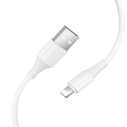 Daten- und Ladekabel USB-A - Lightning HOCO X120, 18W, 1m, Weiß