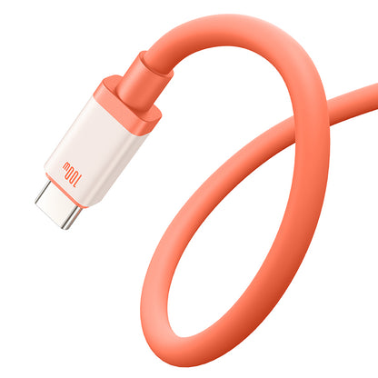 Daten- und Ladekabel USB-A - USB-C Baseus Zero Degree Series, 100W, 2m, Rot