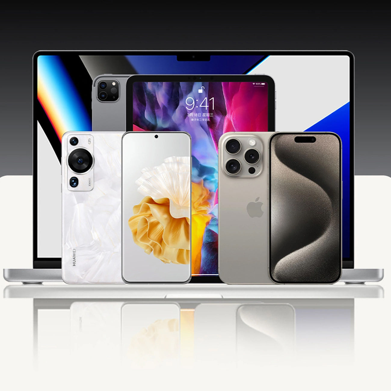 Daten- und Ladekabel USB-A / USB-C - Lightning / USB-C Dudao L20 Pro, 65W, 1.5m, Schwarz