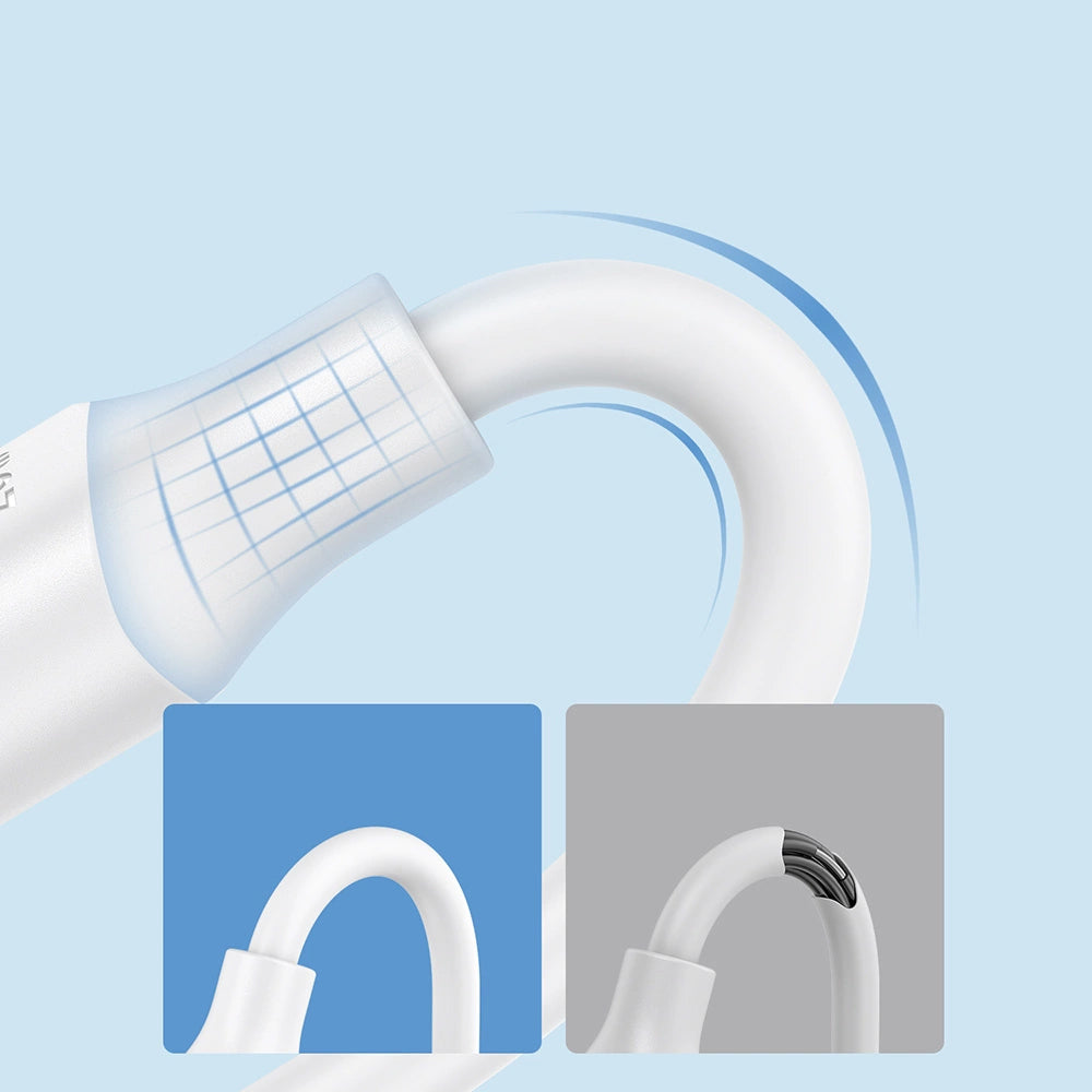 USB-C Data and Charging Cable - USB-C Joyroom S-A9, 60W, 1m, White
