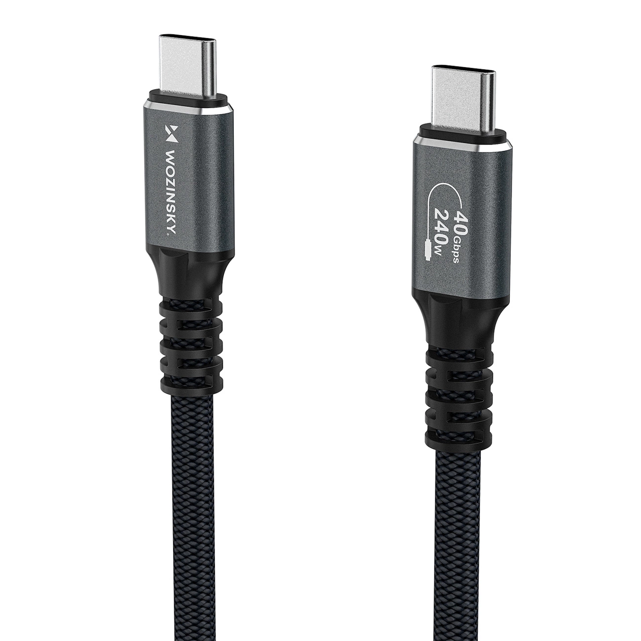 USB-C Daten- und Ladekabel - USB-C WZK WPS-UY42S, 240W, 2m, Schwarz