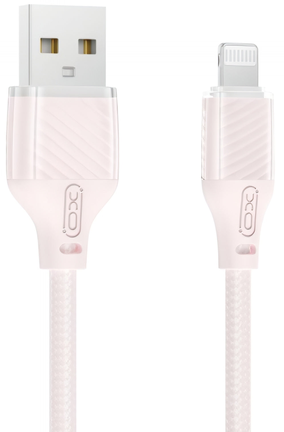 USB-A - Lightning Daten- und Ladekabel XO Design NB291, 18W, 1m, Rosa