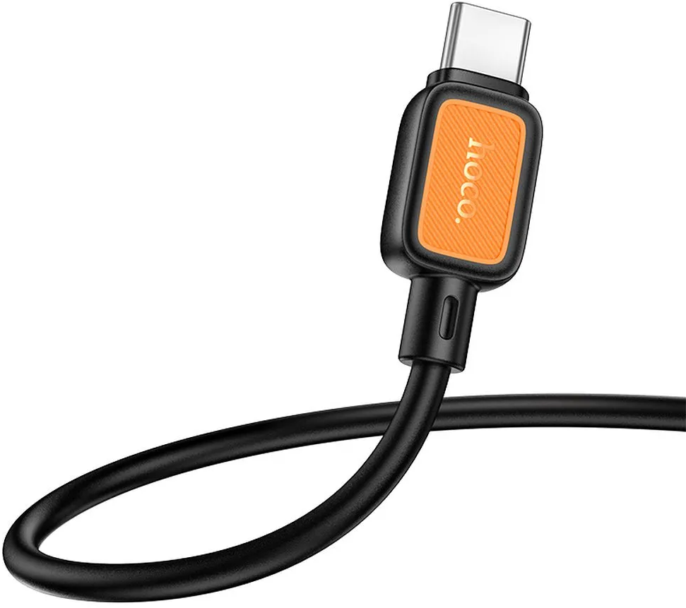 Daten- und Ladekabel USB-A - USB-C HOCO X108, 18W, 1m, Schwarz