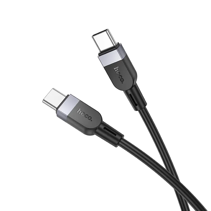 USB-C Daten- und Ladekabel - USB-C HOCO X109, 60W, 1m, Schwarz