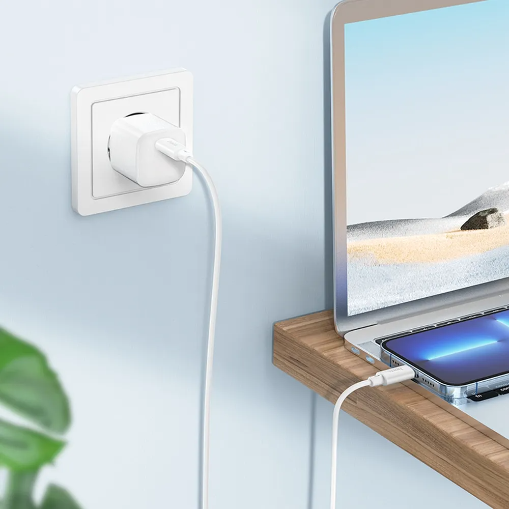 Daten- und Ladekabel USB-C - Lightning HOCO X88, 20W, 1m, Weiß