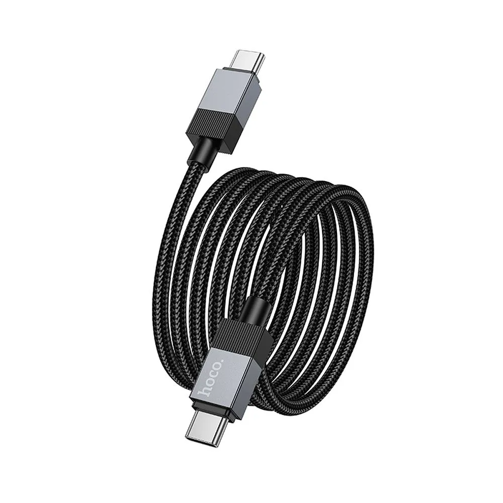 Daten- und Ladekabel USB-C - USB-C HOCO X110, 60W, 1m, Schwarz