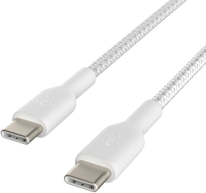 Daten- und Ladekabel USB-C - USB-C Belkin BoostCharge Pro, 60W, 2m, Weiß CAB004bt2MWH