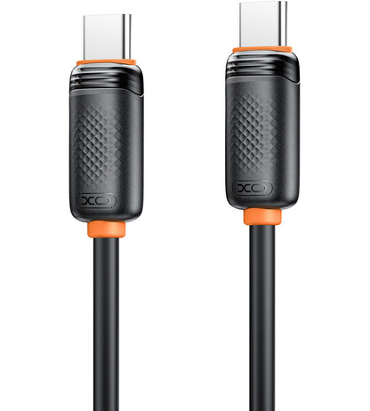 USB-C Daten- und Ladekabel - USB-C XO Design NB-Q302B, 60W, 1m, Schwarz