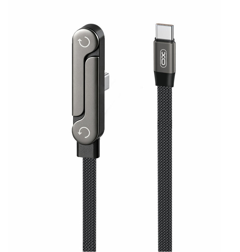 USB-C Daten- und Ladekabel - USB-C XO Design NB-Q311, 240W, 1,5m, Schwarz