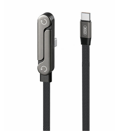 USB-C Daten- und Ladekabel - USB-C XO Design NB-Q311, 240W, 1,5m, Schwarz