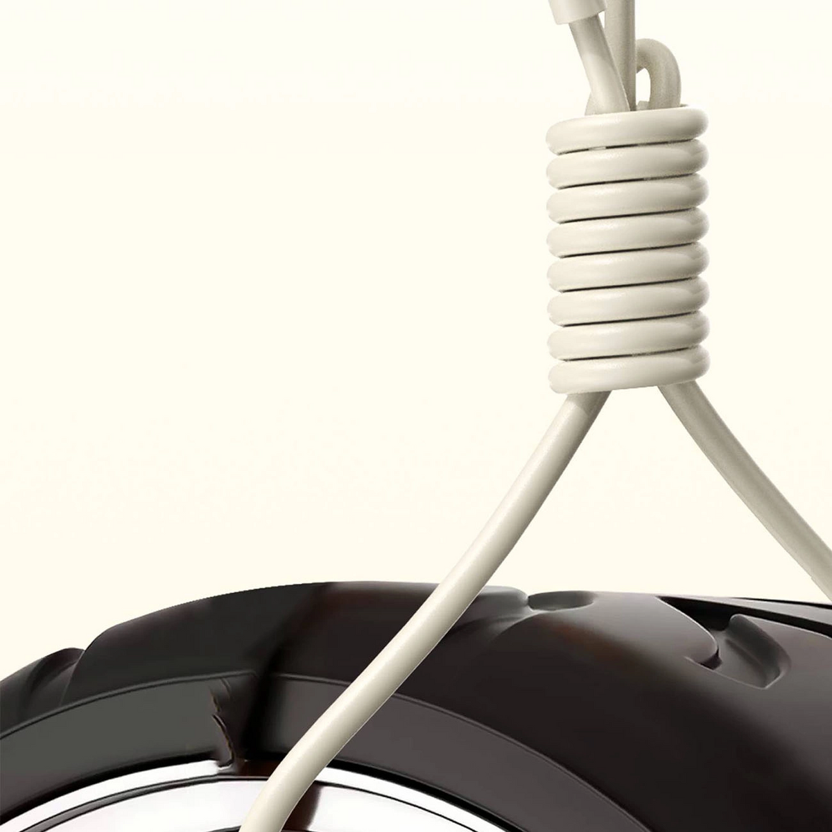 Daten- und Ladekabel USB-A - Lightning Dudao L7SL, 18W, 1m, Beige