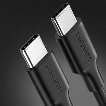 USB-C Data and Charging Cable - USB-C UGREEN US286, 60W, 1m, Black