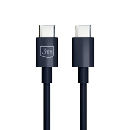 USB-C Daten- und Ladekabel - USB-C 3MK Hyper, 100W, 1.2m, Schwarz