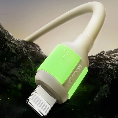 Daten- und Ladekabel USB-A - Lightning Joyroom S-A53, 18W, 1,2m, Beige