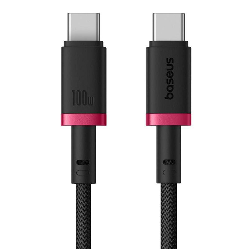 USB-C Daten- und Ladekabel - USB-C Baseus Dura Series, 100W, 2m, Rot P10377803U01-02