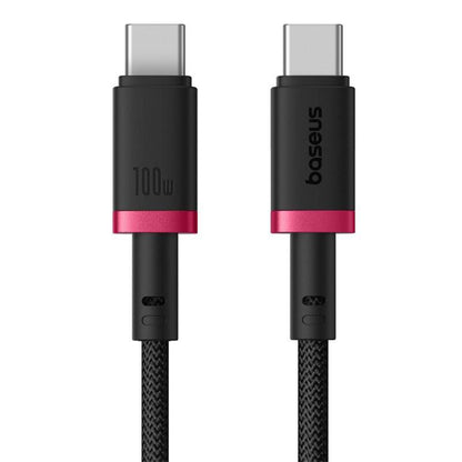 USB-C Daten- und Ladekabel - USB-C Baseus Dura Series, 100W, 2m, Rot P10377803U01-02