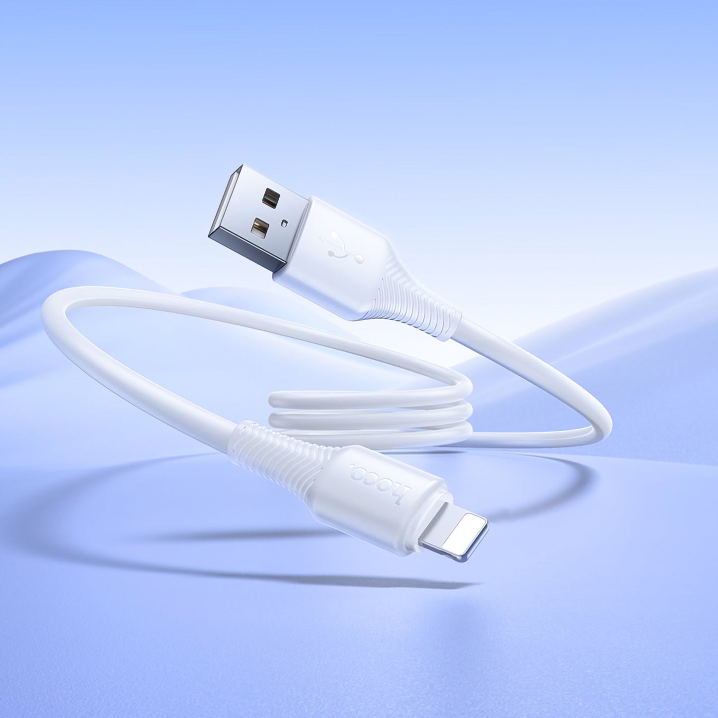 Daten- und Ladekabel USB-A - Lightning HOCO X120, 18W, 1m, Weiß