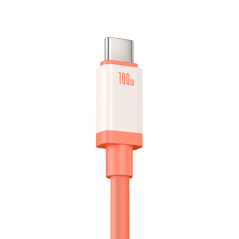 Daten- und Ladekabel USB-A - USB-C Baseus Zero Degree Series, 100W, 2m, Rot