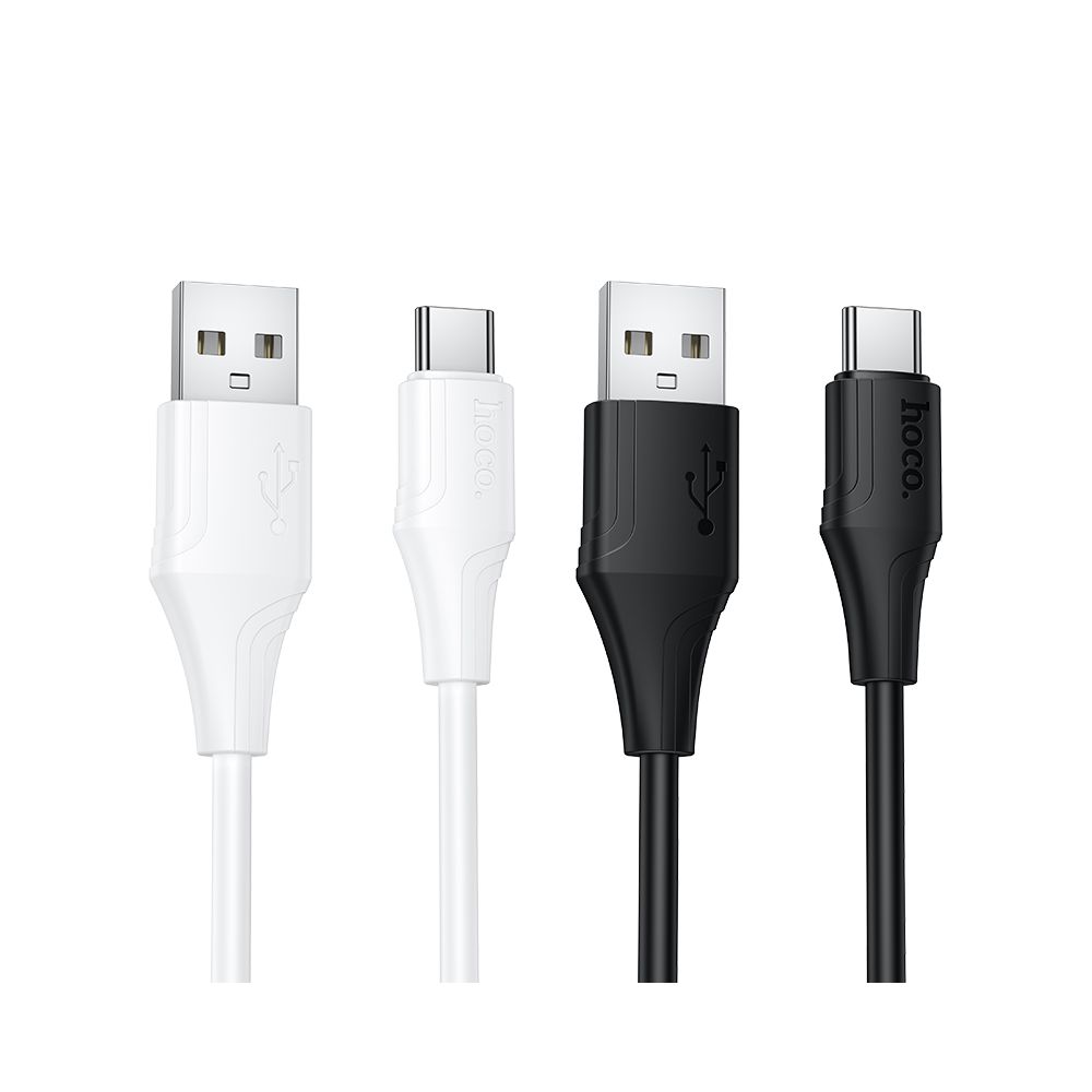 Daten- und Ladekabel USB-A - USB-C HOCO X124, 18W, 1m, Schwarz