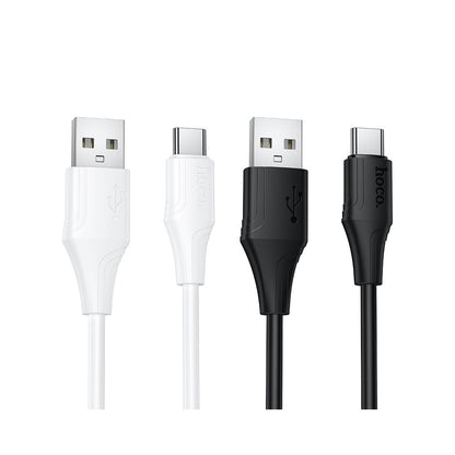 Daten- und Ladekabel USB-A - USB-C HOCO X124, 18W, 1m, Schwarz