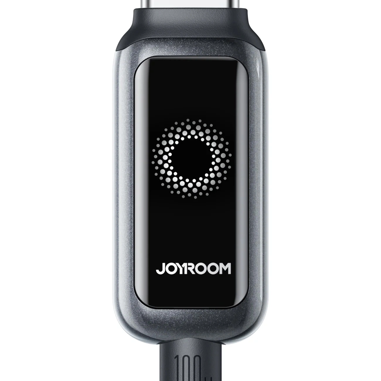 USB-C - Lightning Daten- und Ladekabel Joyroom S-A55 StarFlight Display, 30W, 1,2m, Schwarz