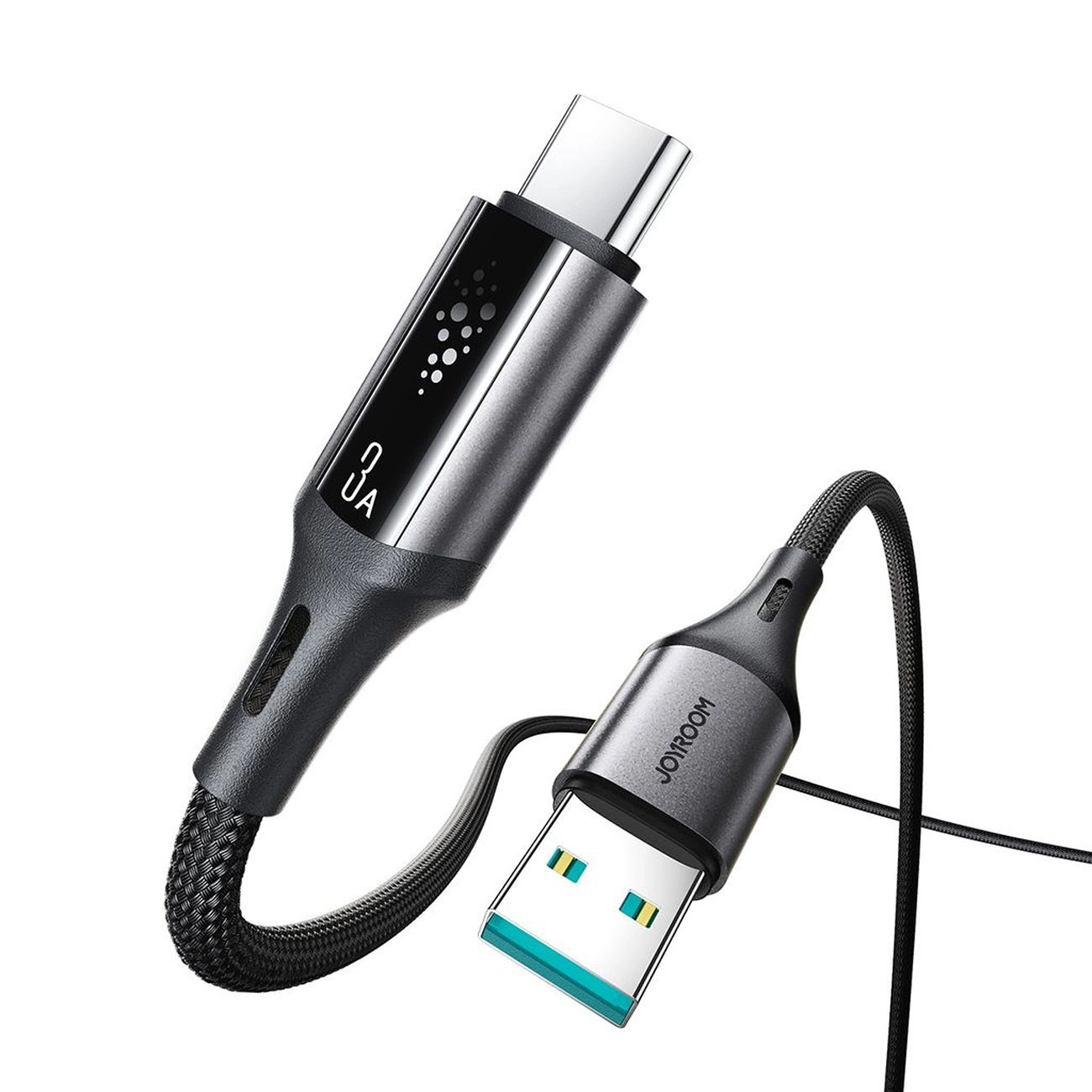 Daten- und Ladekabel USB-A - USB-C Joyroom S-A60 StarTalk, 18W, 1.2m, Schwarz