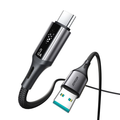 Daten- und Ladekabel USB-A - USB-C Joyroom S-A60 StarTalk, 18W, 1.2m, Schwarz