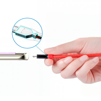 Daten- und Ladekabel USB-A - microUSB Anker PowerLine+, 18W, 0.91m, Rot A8142G91