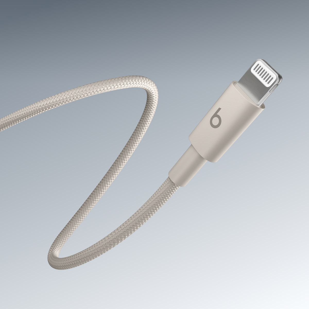 USB-C - Lightning Beats Daten- und Ladekabel, 1,5m, Beige MDGL4ZM/A