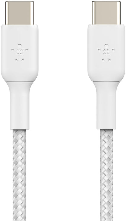 Daten- und Ladekabel USB-C - USB-C Belkin BoostCharge Pro, 60W, 2m, Weiß CAB004bt2MWH