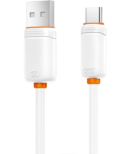 Daten- und Ladekabel USB-A - USB-C XO Design NB302, 18W, 1m, Weiß