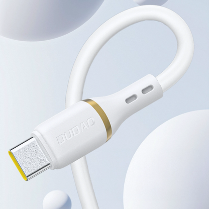 Daten- und Ladekabel USB-A - USB-C Dudao L25T, 100W, 1m, Weiß
