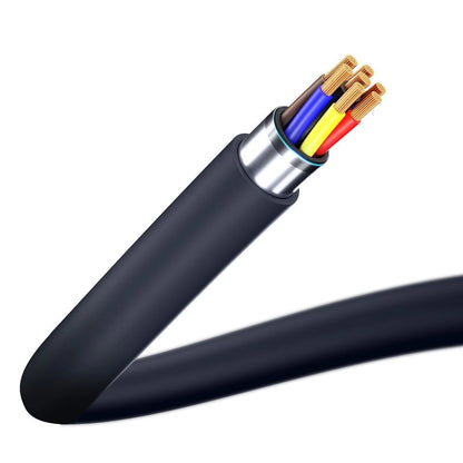 USB-C Daten- und Ladekabel - USB-C 3MK Hyper, 100W, 1.2m, Schwarz