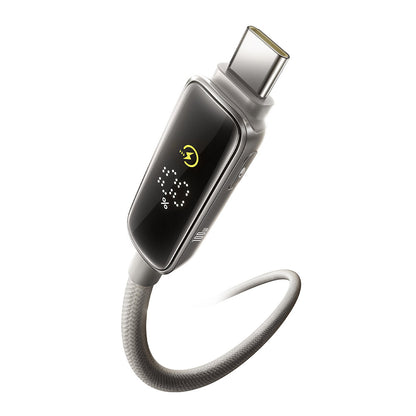 USB-C Daten- und Ladekabel - USB-C Baseus Vipow Display, 100W, 2m, Grau P10381802851-01