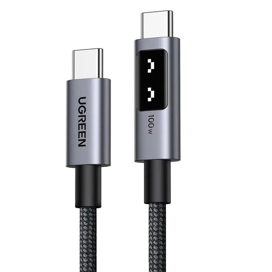 USB-C Data and Charging Cable - USB-C UGREEN L509, 100W, 0.5m, Gray