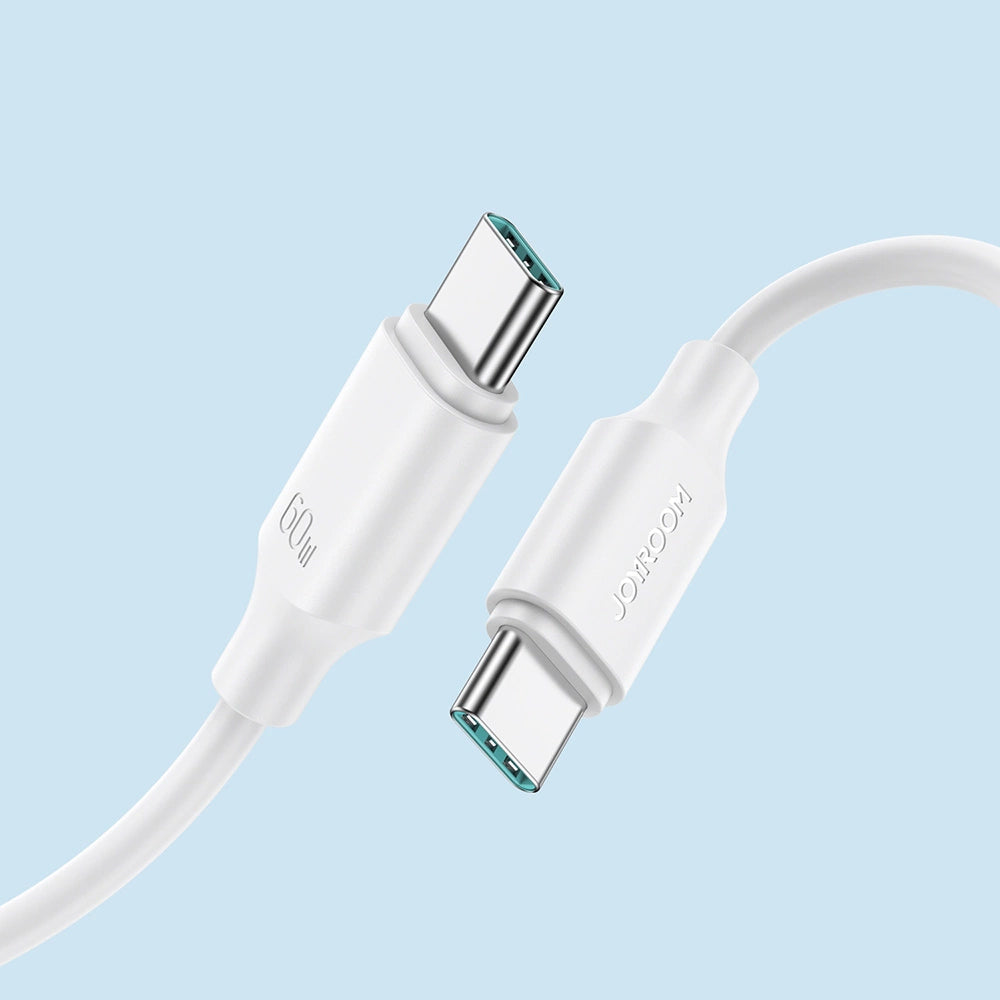 USB-C Data and Charging Cable - USB-C Joyroom S-A9, 60W, 1m, White
