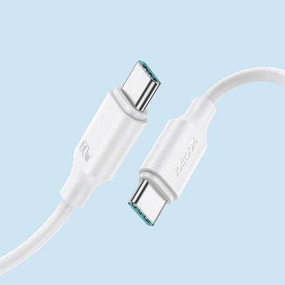 USB-C Data and Charging Cable - USB-C Joyroom S-A9, 60W, 1m, White