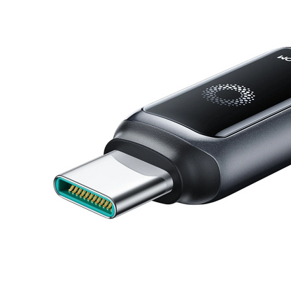 USB-C - Lightning Daten- und Ladekabel Joyroom S-A55 StarFlight Display, 30W, 1,2m, Schwarz